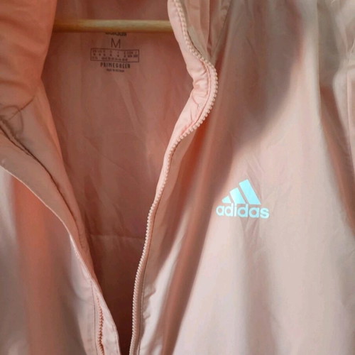 Adidas μπουφάν σαν καινούργιο, ροζ, μέγεθος M