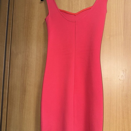 Bershka mini tight red dress