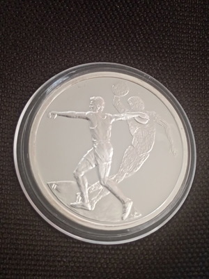 Athens 2004 Olympic Games silver coin 10 Euro