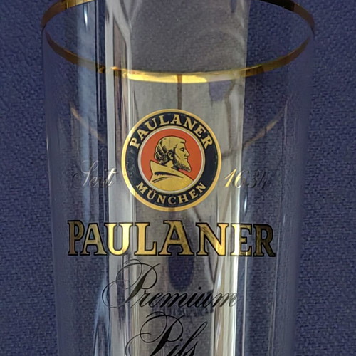Paulaner beer glass 0.3L