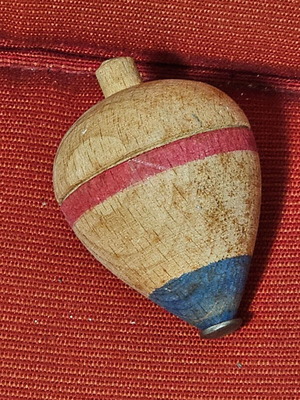 Wooden spinning top used in good condition