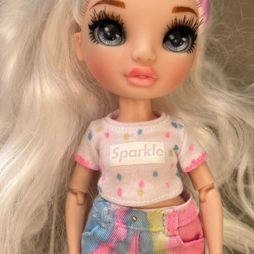 Rainbow High Colour & Create doll like new