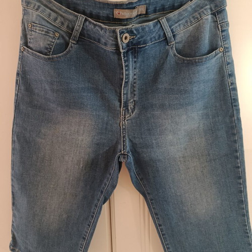 Bermuda shorts used, size XXL, blue