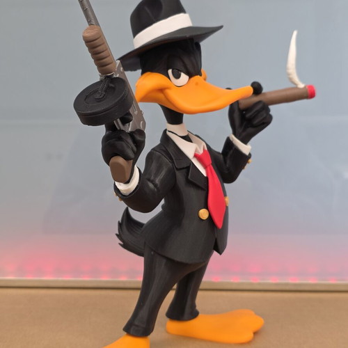 Duffy Duck gangster figure like new, 26 cm