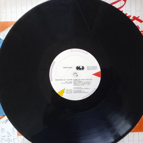 Maxi 12'' vinyl Dust Man King Of The Ghetto used, electronic