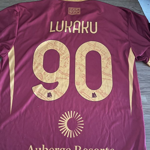 Lukaku authentic Roma jersey