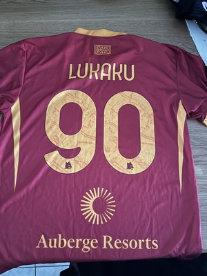 Lukaku authentic Roma jersey