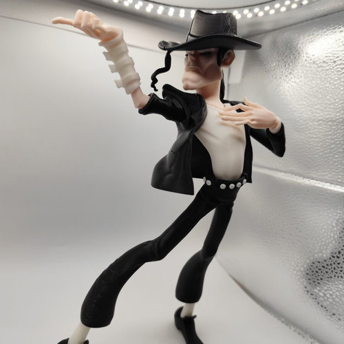 Michael Jackson 3D printed figure, approx. 25 cm