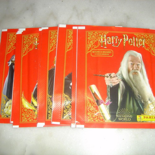 Panini Harry Potter αυτοκόλλητα καινούργια, πακέτο 40