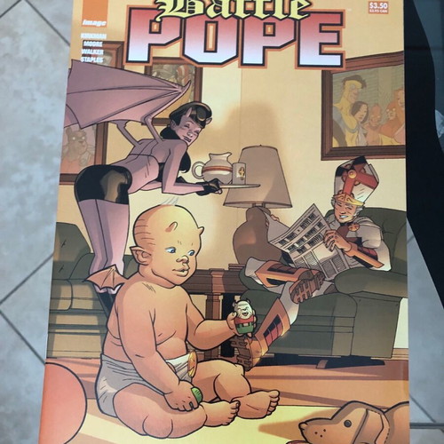 Battle Pope set of 10 comics #3-12 new 2005 Kirkman Image