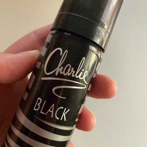 Charlie Revlon deodorant empty packaging used