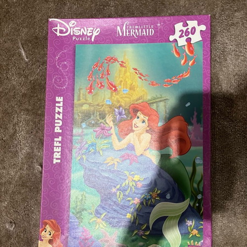 Ariel The Little Mermaid puzzle used, complete in box