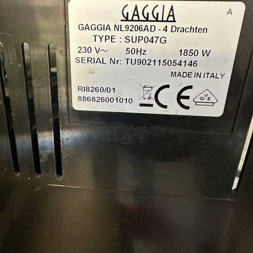 GAGGIA Velasca automatic coffee machine used, works perfectly