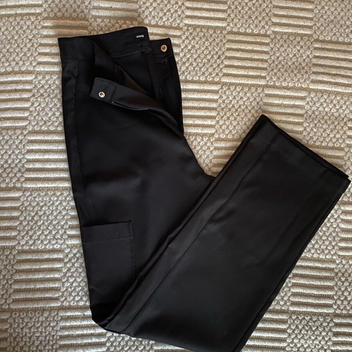 Cargo fabric pants Sinsay like new, black/blue, size M