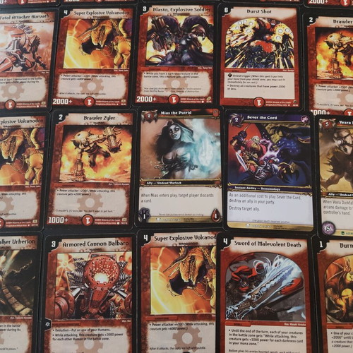 Vintage Duel Masters card collection (45 pcs) + 7 World of Warcraft TCG cards