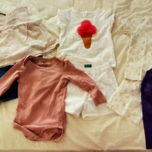 Girls Clothing Set like new, 11 pieces, sizes 92-98 cm