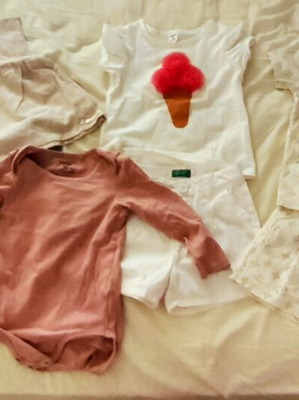 Girls Clothing Set like new, 11 pieces, sizes 92-98 cm