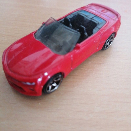 Matchbox Chevy Camaro 2016 red