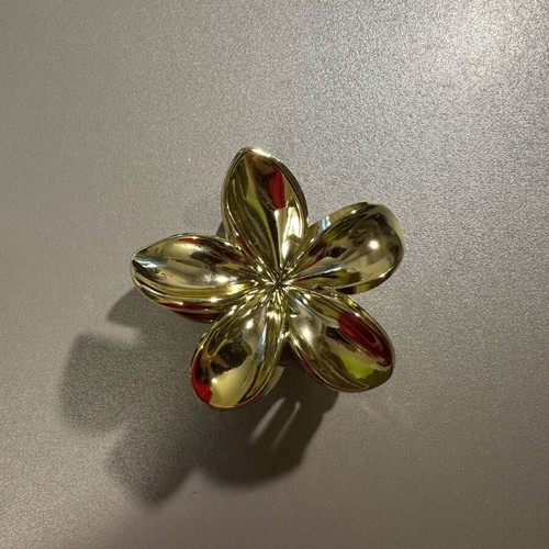 Flower hair clip new gold