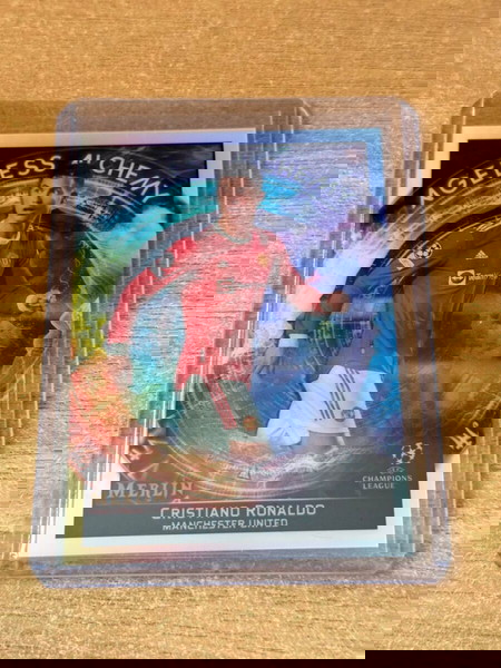 Cristiano Ronaldo Ageless Alchemy Topps Chrome Merlin 2021/22 Manchester United