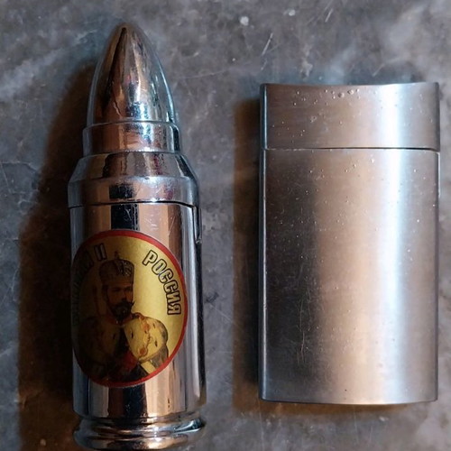 Vintage gas refillable lighters used, pack of 4
