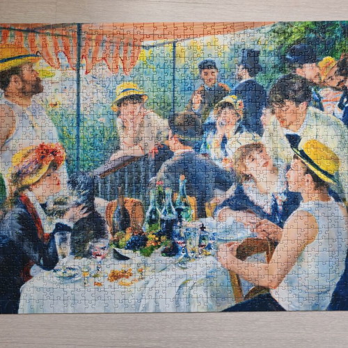 Trefl Puzzle 1000 pieces Pierre-Auguste Renoir Luncheon of the Boating Party like new