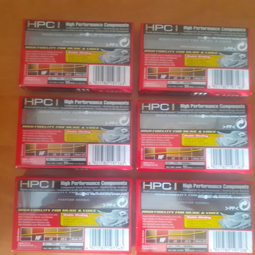 Sony HF 90 audio cassette, sealed