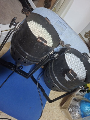 Led Spotlights Used, Pair With Color Changing Lighting