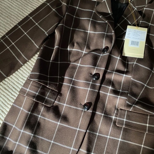 Brown blazer jacket Stine Goya new with tags