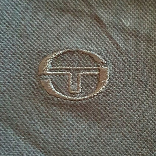 Sergio Tacchini Women's Polo Shirt Sleeveless Black Size L like new