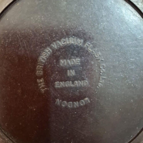 Vintage thermos used from 1960s made of bakelite