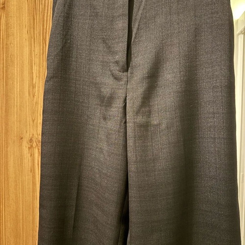 H&M black straight-leg pants like new, size S