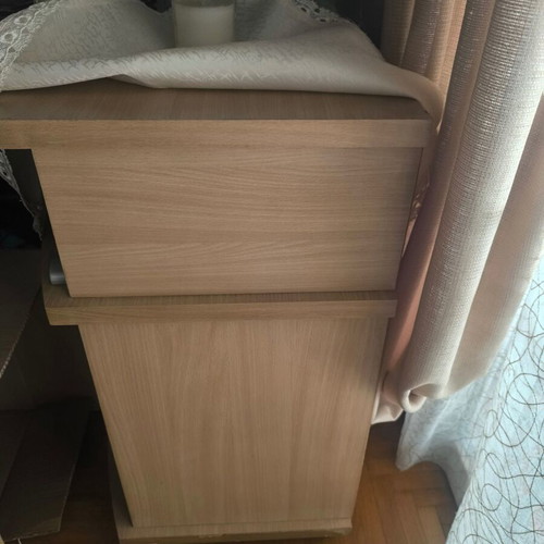 TV stand like new with extra storage and wheels