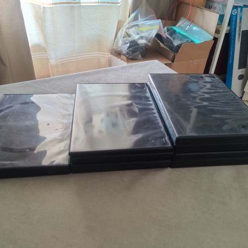 PC-DVD-CD double disk cases pack of 20, like new