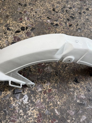 Honda GLX front fender new, white, Taiwan made
