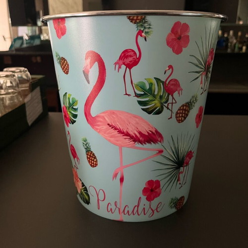 Flamingo buckets like new, set of 7 pieces