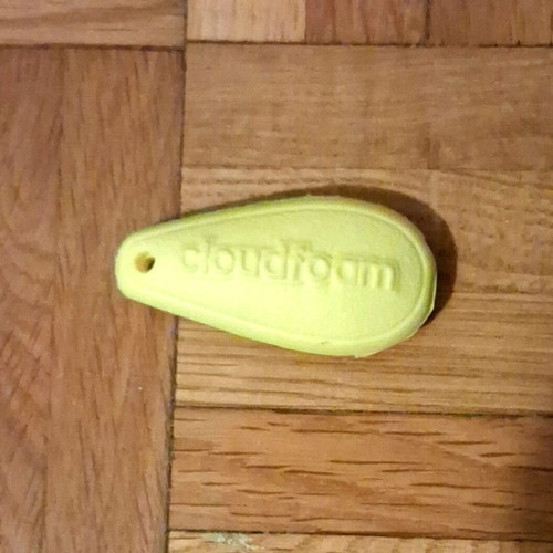 Cloudfoam air freshener like new, yellow