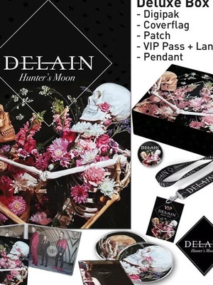 Delain Hunter's Moon Deluxe Box Set CD and Blu-ray brand new, sealed