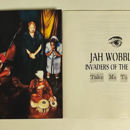 Jah Wobble's Invaders Of The Heart Take Me To God CD like new, electronic