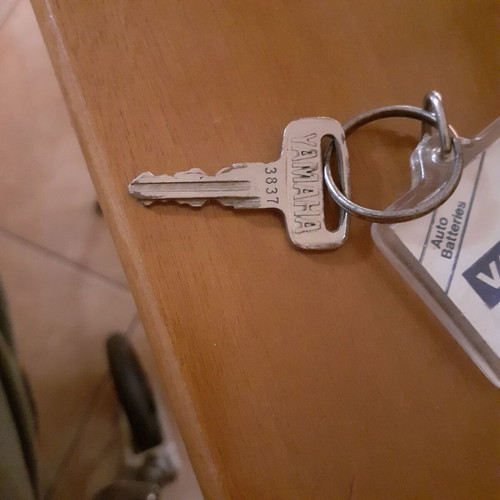 Yamaha central switch key new, for XT400 1977 and other models