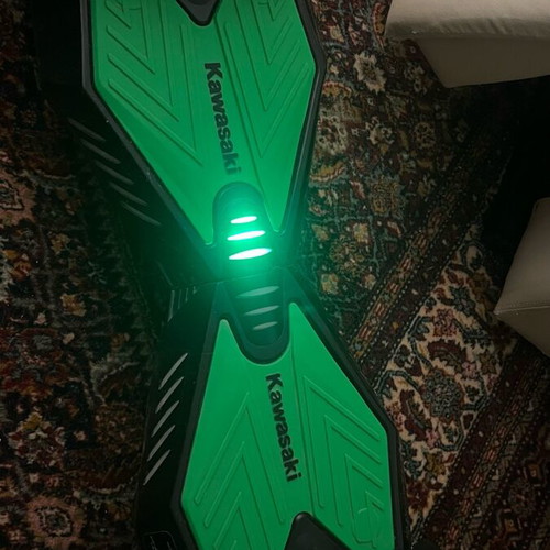 Kawasaki Hoverboard used with electric motor