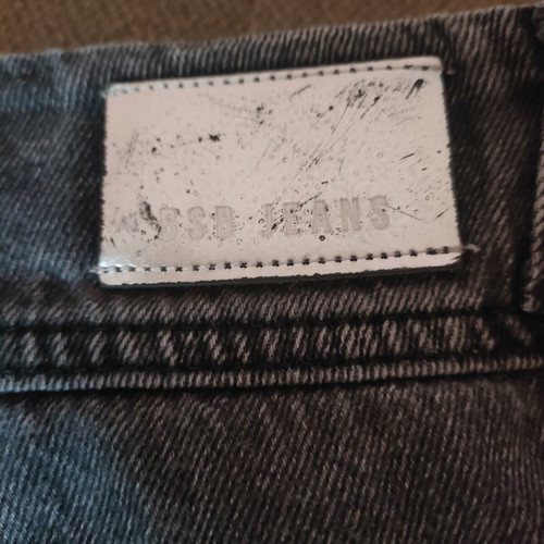 BSB jeans used, size medium, black with studs
