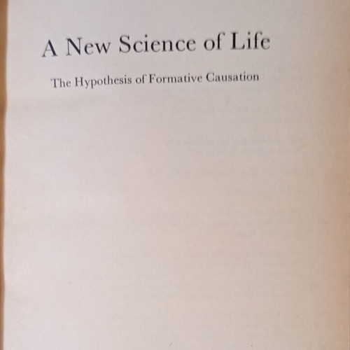 A New Science of Life book used, English