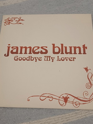 James Blunt Goodbye My Lover promo CD