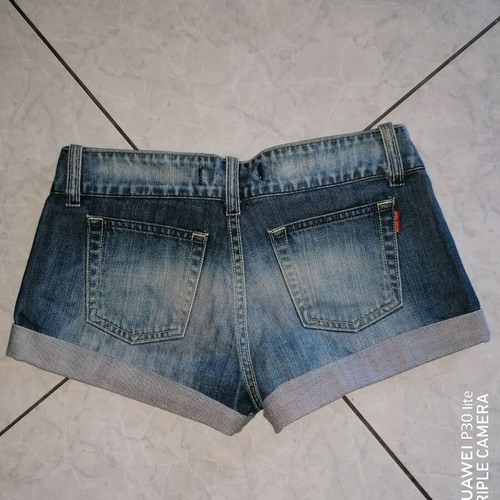Miss Denim No 28 jean shorts like new, women's blue