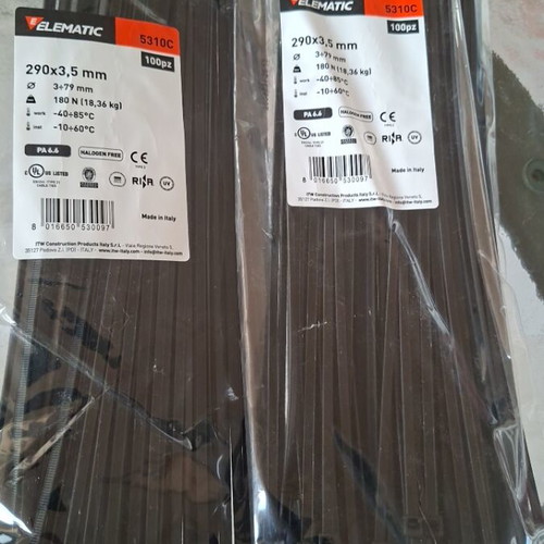 New cable ties