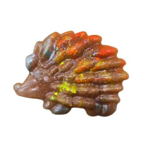 Handmade decorative aromatic soap hedgehog shape