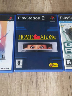 PlayStation 2 games used: Final Fantasy XII, Home Alone, Ghost Recon