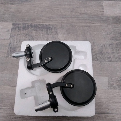 Motorcycle mirrors like new for handlebar ends, street and retro style