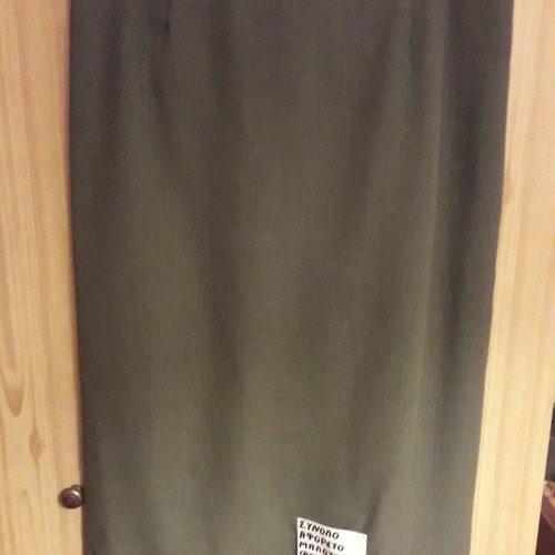 Set skirt blouse vest new in olive color